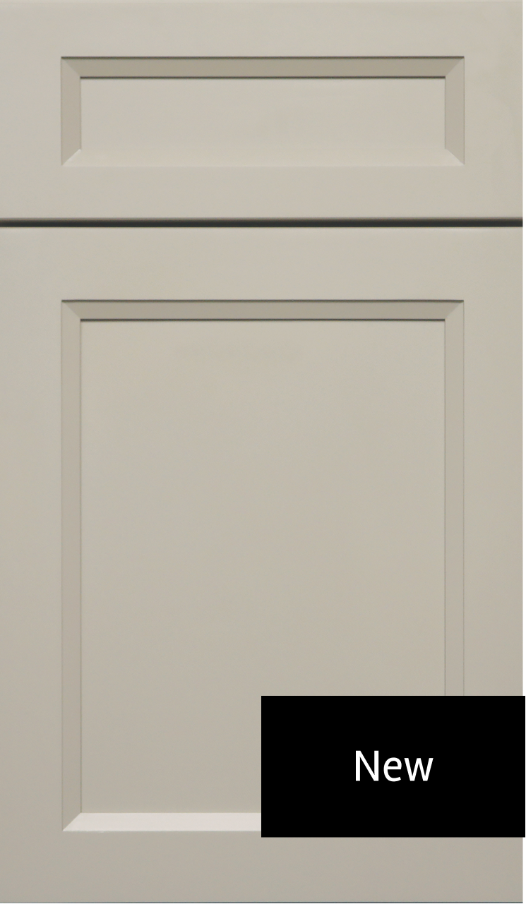 A photo of B6 Pebble Transitional cabinets door