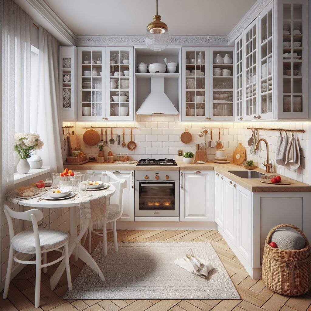 Small kitchens with white cabinets in Oak Creek, Milwaukee, Wisconsin