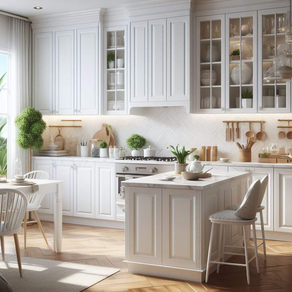 white cabinets for kitchen - best ideas for Oak Creek, Milwaukee's Kitchen