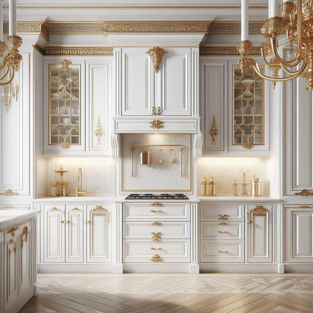 white cabinets with gold hardware - ultimate guide and tips for Milwaukee, Wisconsin residentials