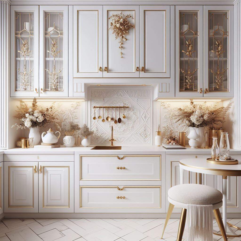 white cabinets with gold hardware - ultimate guide and tips in Milwaukee, Wisconsin