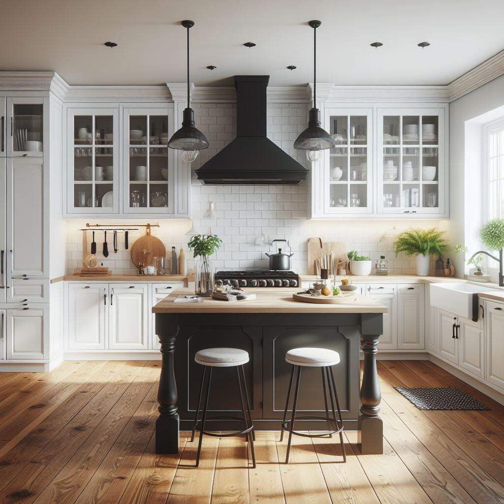 7 Hacks for Maintaining White Cabinets With Black Island