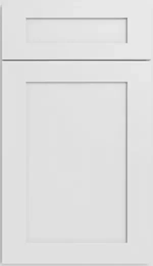 Ice White Shaker Cabinets