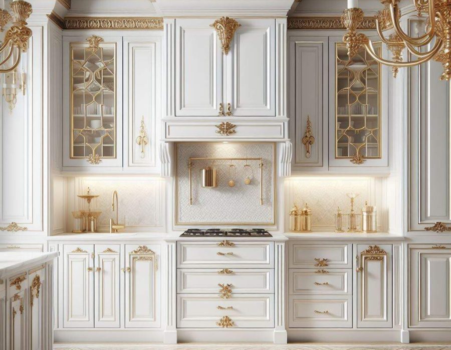 white cabinets with gold hardware - ultimate guide and tips for Milwaukee, Wisconsin residentials